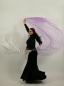 Preview: 1 halfround christallorganza veil, green, approx. 2.20m x 1.10m