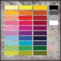 Preview: deluxe Schleierfächerpaar, blaulila/anthrazitgrau, Tribal, Gothic