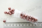 Preview: Beads approx. 8 mm, rosewood