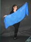Preview: UNIQUE double veil, handdyed royalblue