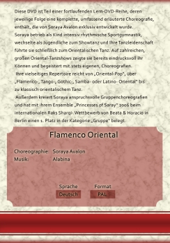 Choreographie DVD - Set Latino Oriental & Flamenco Oriental
