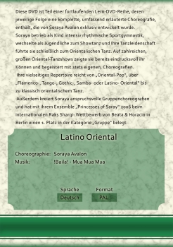 Choreographie DVD - Set Latino Oriental & Flamenco Oriental