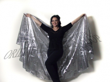 metallic lame veil, different colors