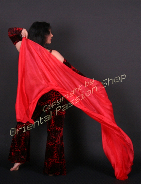 silk veil RED,