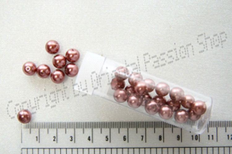 Beads approx. 8 mm, rosewood
