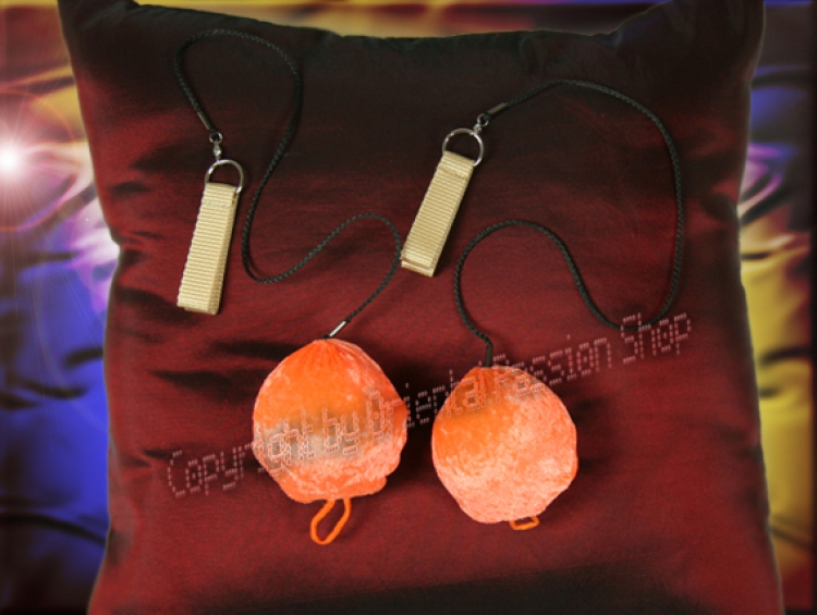 2 Poi Profi deluxe "NEON"