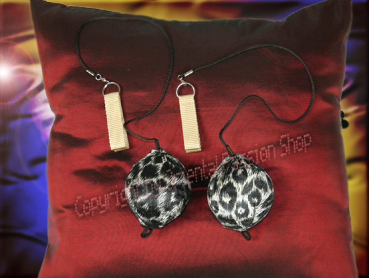 2 Poi Profi deluxe "snow leopard"