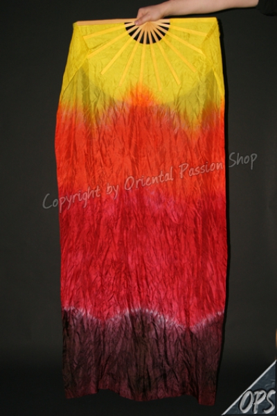 deluxe Schleierfächerpaar, Fire Collection XL